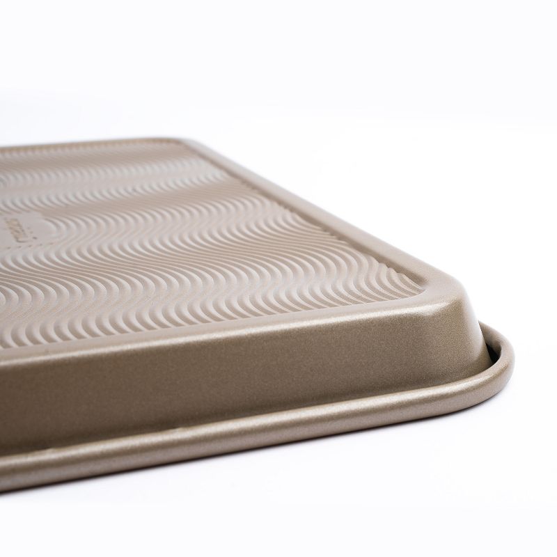 Cuisipro 17.5 x 11.75 x 1-Inch Rectangular Steel Nonstick Baking Sheet Pan, 4 of 6