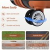 DOMETOUR 3 Pcs Hardshell Luggage Set Double Spinner 8 Wheels Suitcase with TSA Lock Lightweight 20''+24''+28'' - 4 of 4