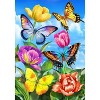 Briarwood Lane Spring Garden Flag 12x18 For Outdoor Butterflies and Tulips For Spring Garden Flag Flags For Outside - 3 of 4