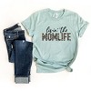 Simply Sage Market Livin' the Mom Life Leopard Short Sleeve Tee - 3 of 4