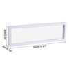 Unique Bargains Square TPU Film 3D Display Jewelry Box 2 Pcs - 2 of 4
