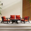 WestinTrends Avalon Outdoor 5-Piece Modular Sectional Patio Furniture Sofa Set - 2 of 4