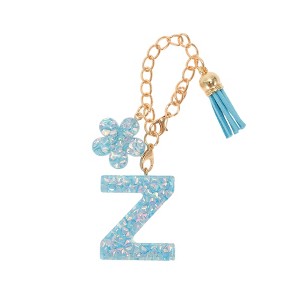 Unique Bargains Flower Heart Sequin Letter Water Cup Pendant Pink 1 Pc - 1 of 4
