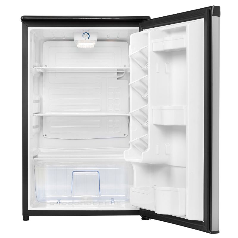 Danby DAR044A4BSLDD 4.4 cu. ft. Compact Fridge in Stainless Steel, 3 of 9
