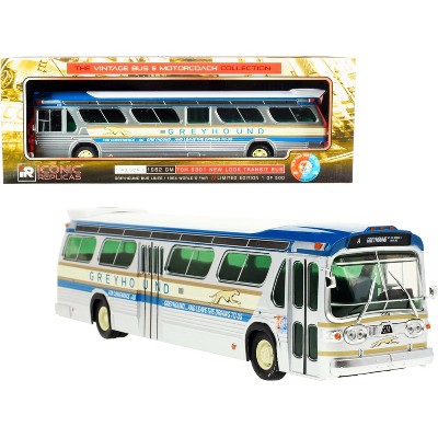 1962 GM TDH 5301 New Look Transit Bus Greyhound Lines 1964 World's Fair LTD ED to 500 PCS 1/43 Diecast Model by Iconic Replicas