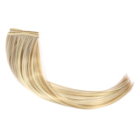 Human hair outlet extensions headband