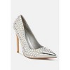 Super Fan Diamante Embellished Stiletto Women Pumps - 2 of 4