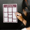Pavilion Gift Company - Grocery List - 8" x 10.25" Magnetic Notepad - Notebooks and Journals - 2 of 4