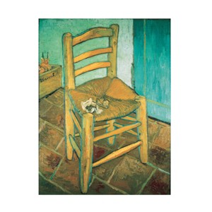 Trademark Fine Art -Vincent van Gogh 'Vincent's Chair' Canvas Art - 1 of 4