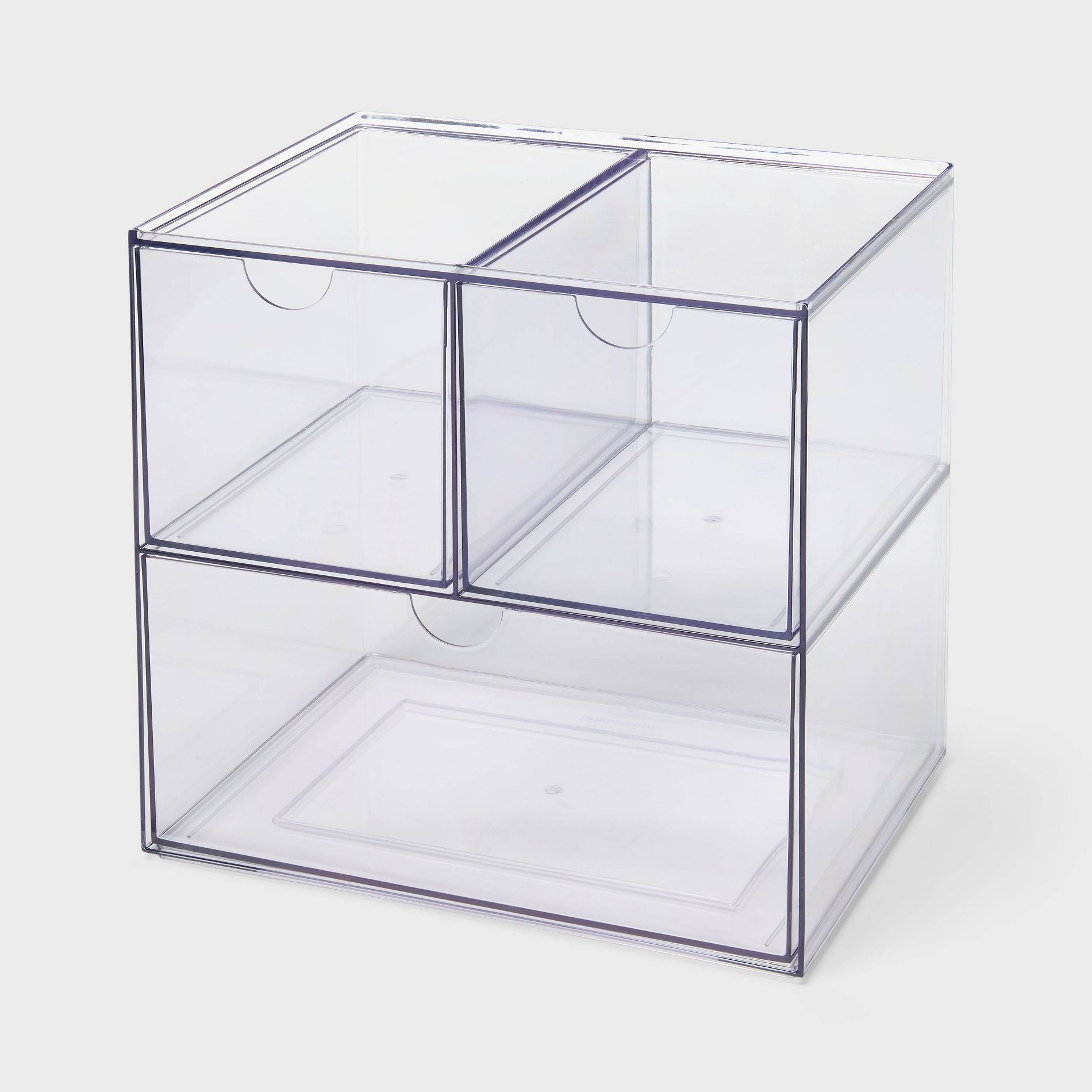 11" 3 Drawer Storage Clear - Brightroom™