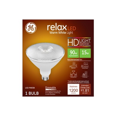 General Electric 90W Ca Relax LED Light Bulb SW Par38 Outdoor