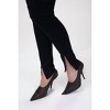 Women's HIGH RISE SKINNY ZIP JEAN - WE WORE WHAT - 3 of 4