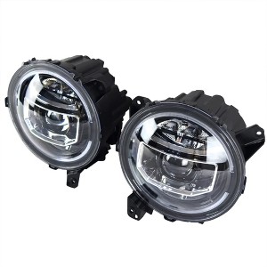AMERICAN MODIFIED Tunnel Tail Lights Compatible with Jeep Wrangler - 1 of 4