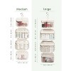 Generic Hanging Toiletry Bag for Women Travel Checkered Makeup Bag Organizer Toiletries Bag - 4 of 4