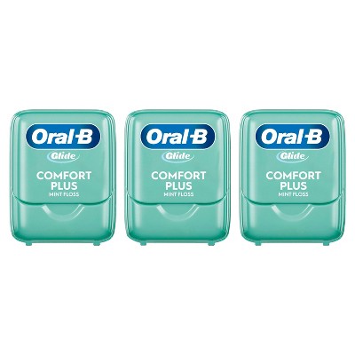 Oral-B Glide Pro-Health Comfort Plus Dental Floss, Extra Soft, 40m,  3 Pack