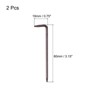 Unique Bargains Tamper Proof Long Arm Torx Star Head Metric L-Shape Wrenches 2 Pcs - 2 of 4