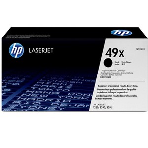 HP Inc. 49X High Yield Black Original LaserJet Toner Cartridge, ~6,000 pages, Q5949X - 1 of 4