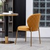 APRILSOUL 30.50" Contemporary Velvet Upholstery Dining Chair,Set of 2 - 4 of 4