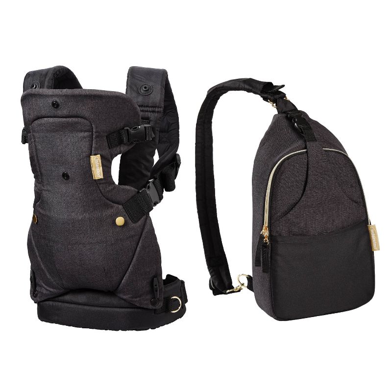 Infantino Flip 4-In-1 Convertible Carrier &#38; Crossbody Diaper Bag Set, 1 of 16