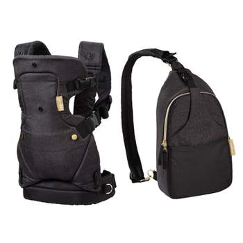 Infantino Flip 4-In-1 Convertible Carrier & Crossbody Diaper Bag Set