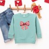 The Juniper Shop Coquette Hearts Toddler Graphic Sweatshirt - 2 of 3