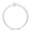 Silver Miracle-Set Diamond Round Shaped Promise Ring - 2 of 4