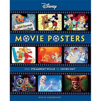 Disney Movie Posters - (Disney Editions Deluxe (Film)) by  Kevin Luperchio (Hardcover)