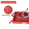 15 Gallon Oil Drain Pan with Hand Pump & 7.2 Ft Hose - Low Profile, Folding Handle, Ideal for Trucks, Cars & SUVs - 4 of 4