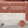 Cotton Sheets Set, Blend from Linen Cotton Bedsheets, GentleSoft™ & Breathable Bedsheets with 16 Inches Pocket, Gifts for All Seasons - 4 of 4