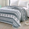 Heartfelt Valentine Micro Plush Blanket Gray - Queen 86 x 86 - 2 of 3