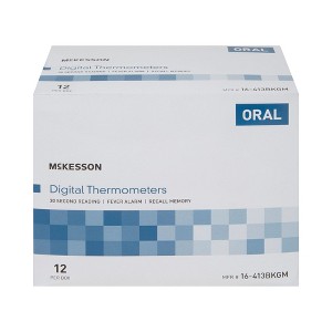 McKesson Oral Digital Thermometer Stick 30 Seconds - 1 of 3