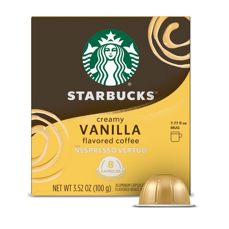 Starbucks by Nespresso VL Creamy Vanilla Capsules , 1 of 10