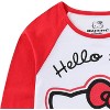 Hello Kitty Sanrio Girls 2 Piece Long Sleeve Shirt and Pants Set for Toddler and Big Kids - Size 10 - 3 of 4