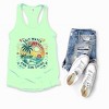 Simply Sage Market Salt Water And Sun Shine Circle Racerback Tank - 3 of 4