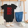 Christmas Santa Saying Ho Ho Ho Baby Romper Boys or Girls Brisco Brands - 3 of 4