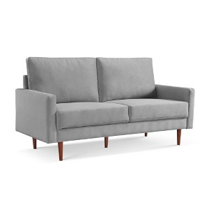 American Furniture Classics,69 Inch Wide Upholstered Two Cushion Sofa with Square Arms - 1 of 4