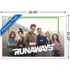 Trends International Marvel Comics TV - The Runaways - TV One Sheet Framed Wall Poster Prints - 3 of 4