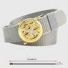 Anna-Kaci Women's Nylon Belt with Rhinestone - Embellished Gold Buckle - 3 of 3