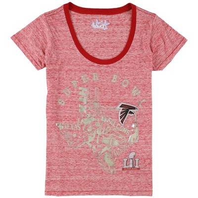 Touch by G-III Womens Super Bowl Atlanta Falcons Graphic T-Shirt