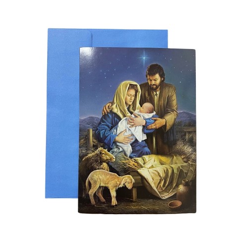 Masterpiece Studios Holiday Collection In A Manger 18 Cards/envelopes ...