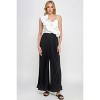 Slickblue Women's Cami Jumpsuit with Asymmetrical Ruffle and Pleated Bottom, Color & Size Options - 2 of 4