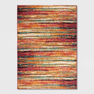 20"x32" Splash Abstract Stripe Accent Kids' Rug - Home Dynamix - 1 of 4