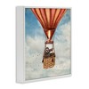 Stupell Industries Sloth in Hot Air Balloon, 17" x 17" - 3 of 4