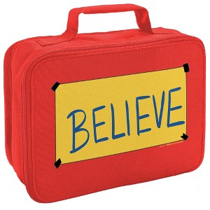 Ted Lasso Believe Sign Insulated Soft Sided Lunch Box - 1 of 4