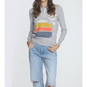 Women's Wo's Sunburst Crew Top - LABEL+thread - 1 of 4