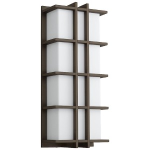 Oxygen Lighting Telshor 2 - Light Wall Light in  Oiled Bronze - 1 of 1