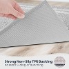 Attop Bathroom Rug Non-Slip Machine Washable 20" x 30", Super Absorbent and Quick Dry Shaggy Microfiber Bath Mat - 3 of 4