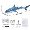 RC Shark Toy for Kids, 2.4GHz Remote Control Shark with Lights, Spray, 2 Batteries, Waterproof Pool Toy - 3 of 4