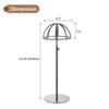 Unique Bargains Adjustable Stainless Steel Modern Design Tabletop Use Hat Display Stand 2 Pcs - 2 of 3
