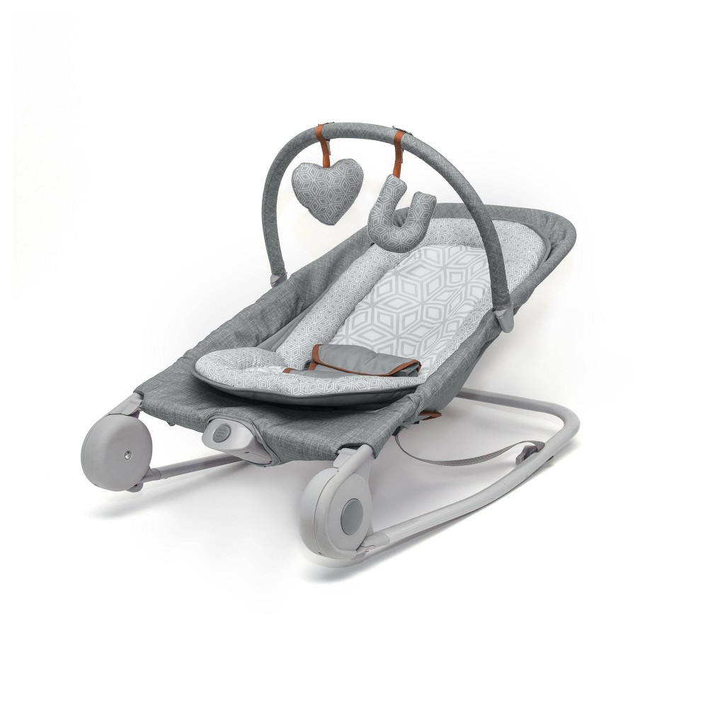 Photos - Other Toys Summer Infant 2-in-1 Bouncer & Rocker Duo - Heather Gray 